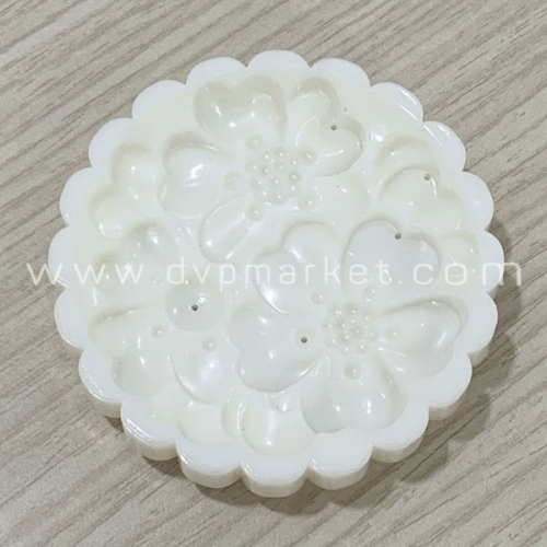 Khuôn nhấn trung thu lò xo 150-180g 4 mặt tròn hoa 2021